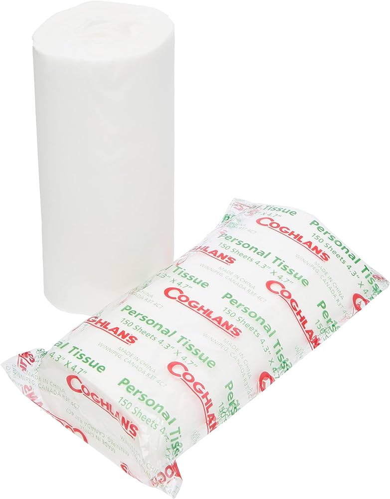 Coghlans packable camp toilet tissue