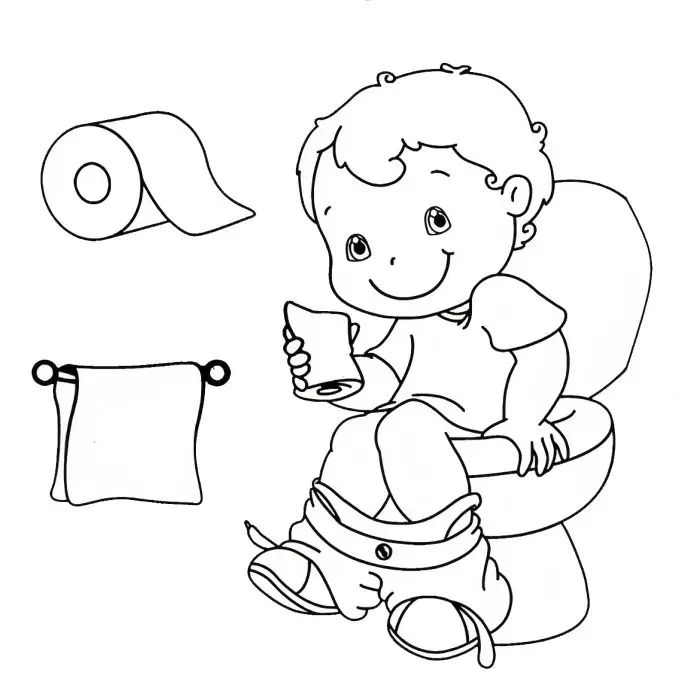 Potty training coloring pages toitygo kids potty coloring pages potty training
