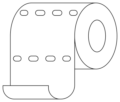 Toilet paper coloring page free printable coloring pages