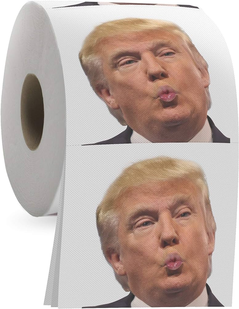 Trump political toilet paper roll by gagster
