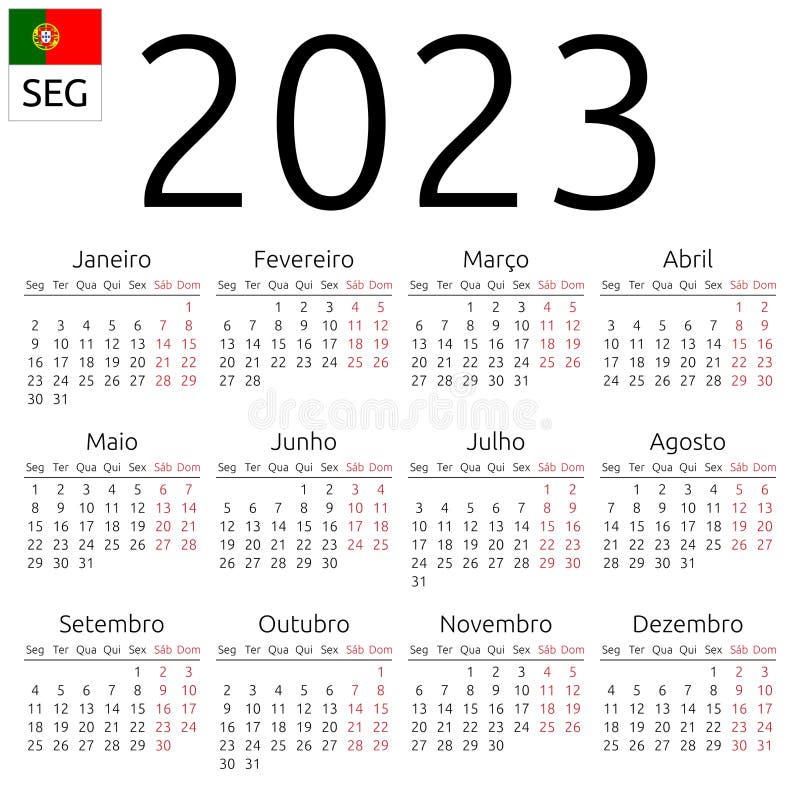 Calendar french sunday stock vector