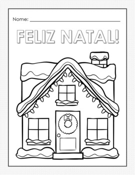 Portuguese christmas coloring pages color by number and colors given o natal