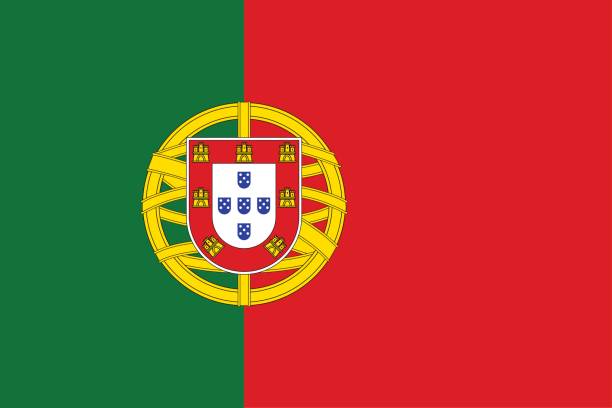 Portuguese flag stock photos pictures royalty