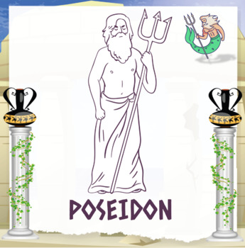 Coloring pages the gods of olympus for toddlers printable pages for children