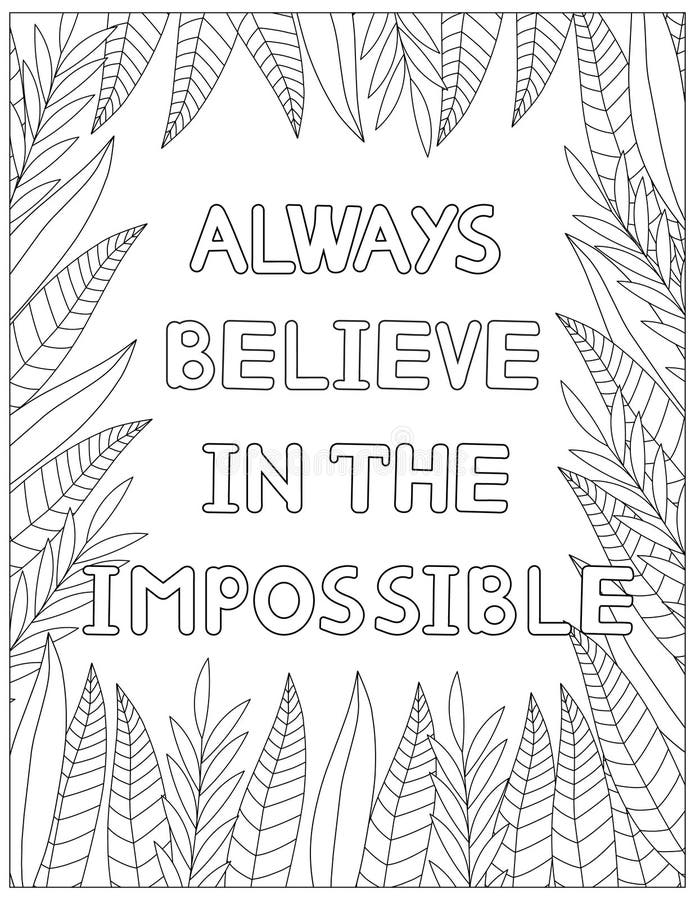 Positive affirmation coloring stock illustrations â positive affirmation coloring stock illustrations vectors clipart