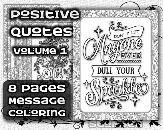 Positive affirmation adult coloring pages adult coloring books coloring book pdf coloring sheets kids coloring pages colouring pages