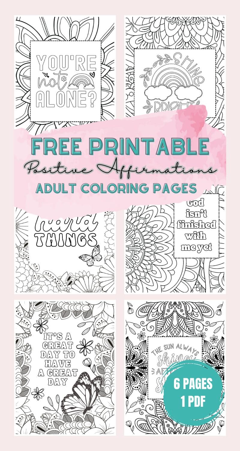 Free adult coloring sheets to keep you sane and relieve stress