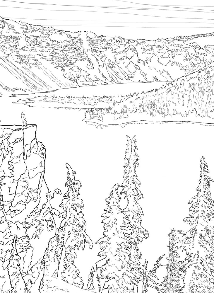 The national parks postcard coloring book colorable postcards of americas national parks shive ian books