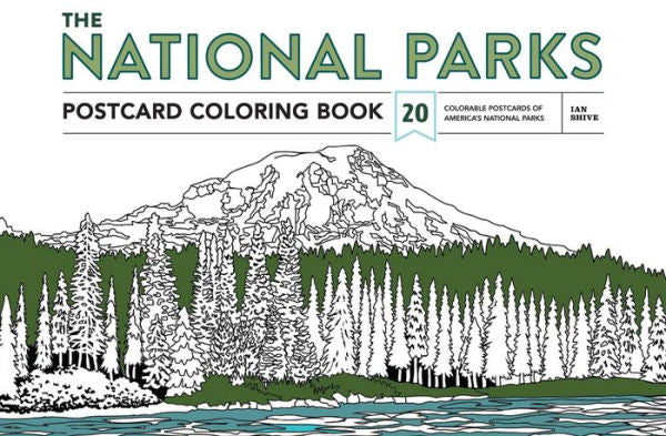 National parks postcard coloring book â canyonlands natural history association