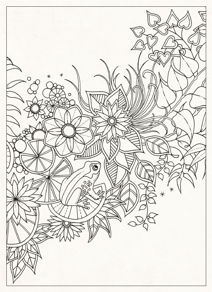 Secret garden postcards