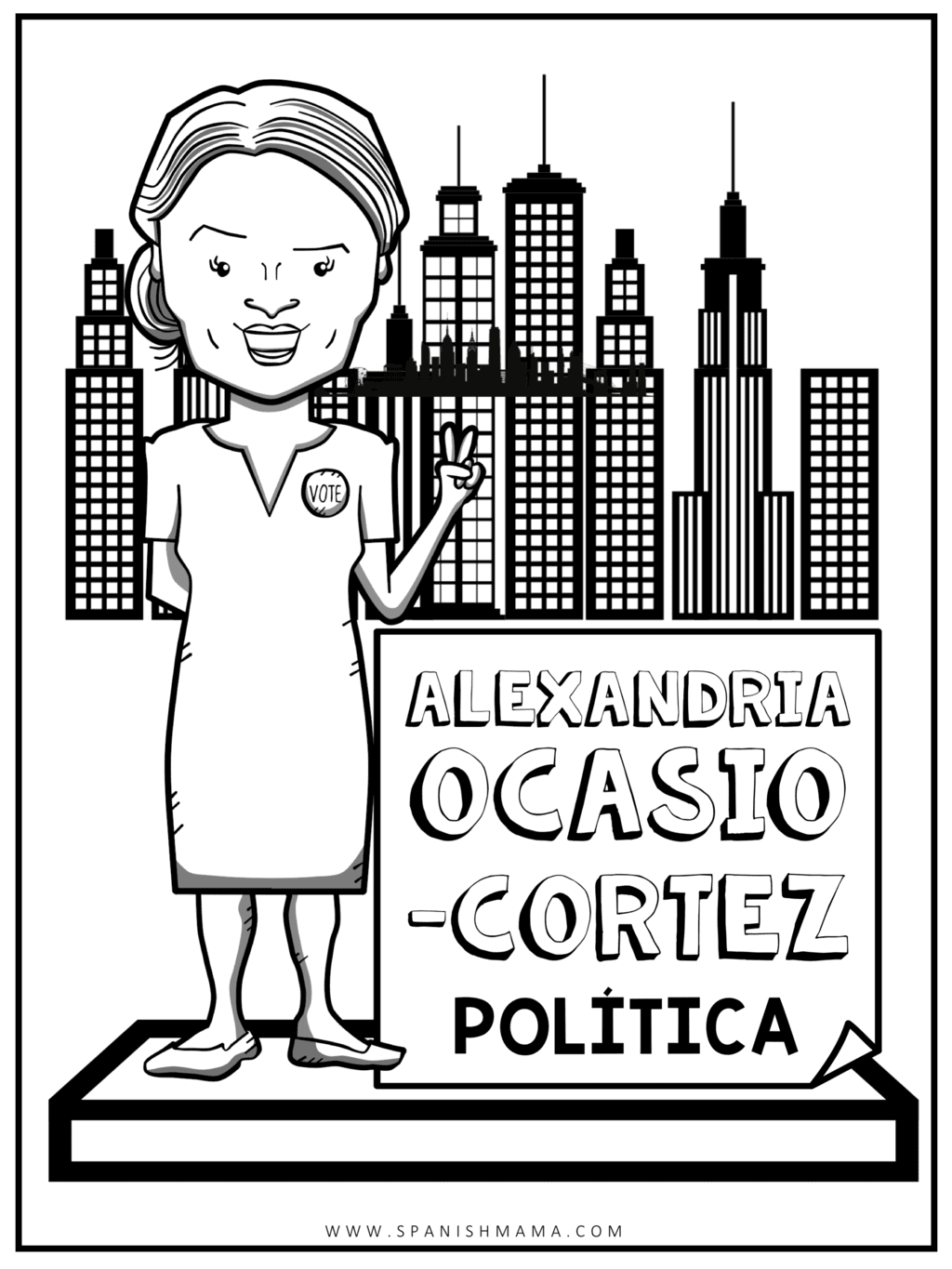 Free hispanic heritage month coloring pages