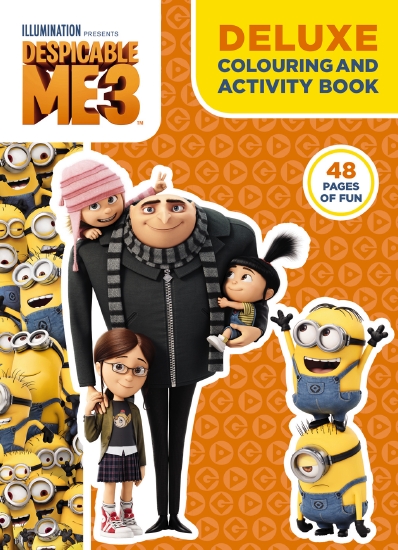 Product despicable me deluxe louring and activity book