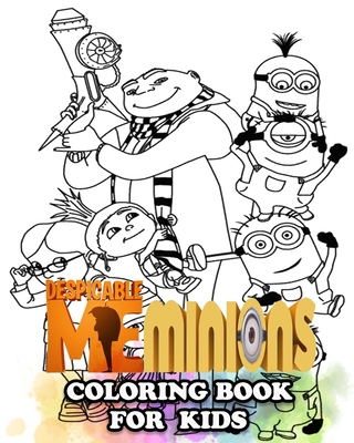 Despicable me minions coloring book for kids coloring all your favorite despicable me minions characters paperback wild rumpus