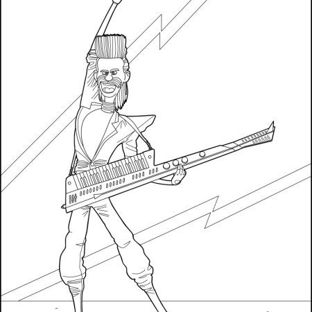 Creative photo of despicable me coloring pages