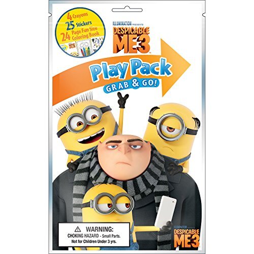 Bendon despicable me coloring activity play pack on