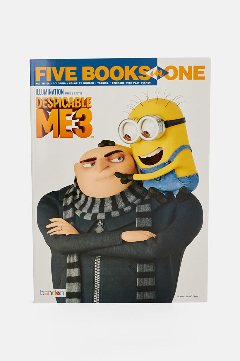 Buy bendon despicable me activity coloring book white and yellow and blue online brands for less