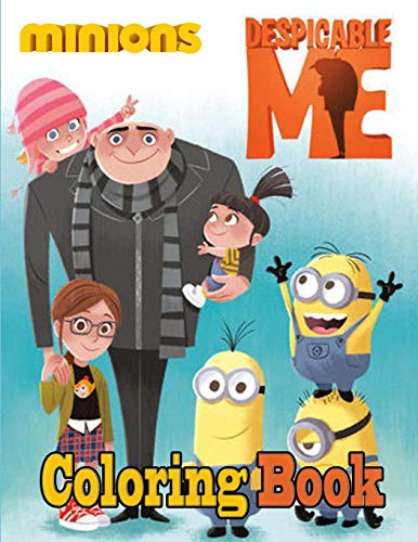 Despicable me minions coloring book by andy henderson