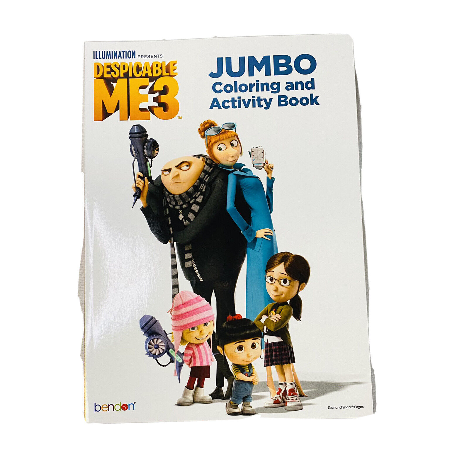 Universal despicable me â minions jumbo coloring activity book pages