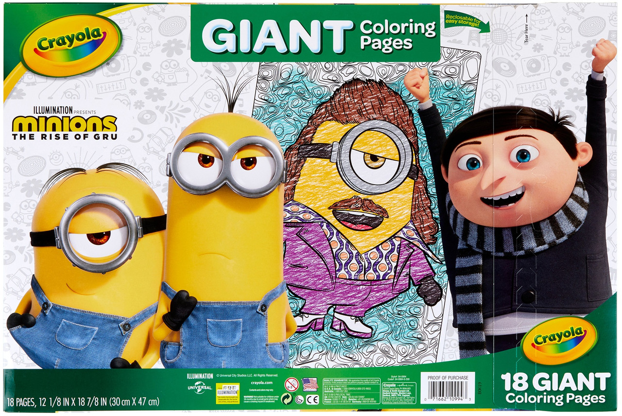Crayola giant coloring pages x