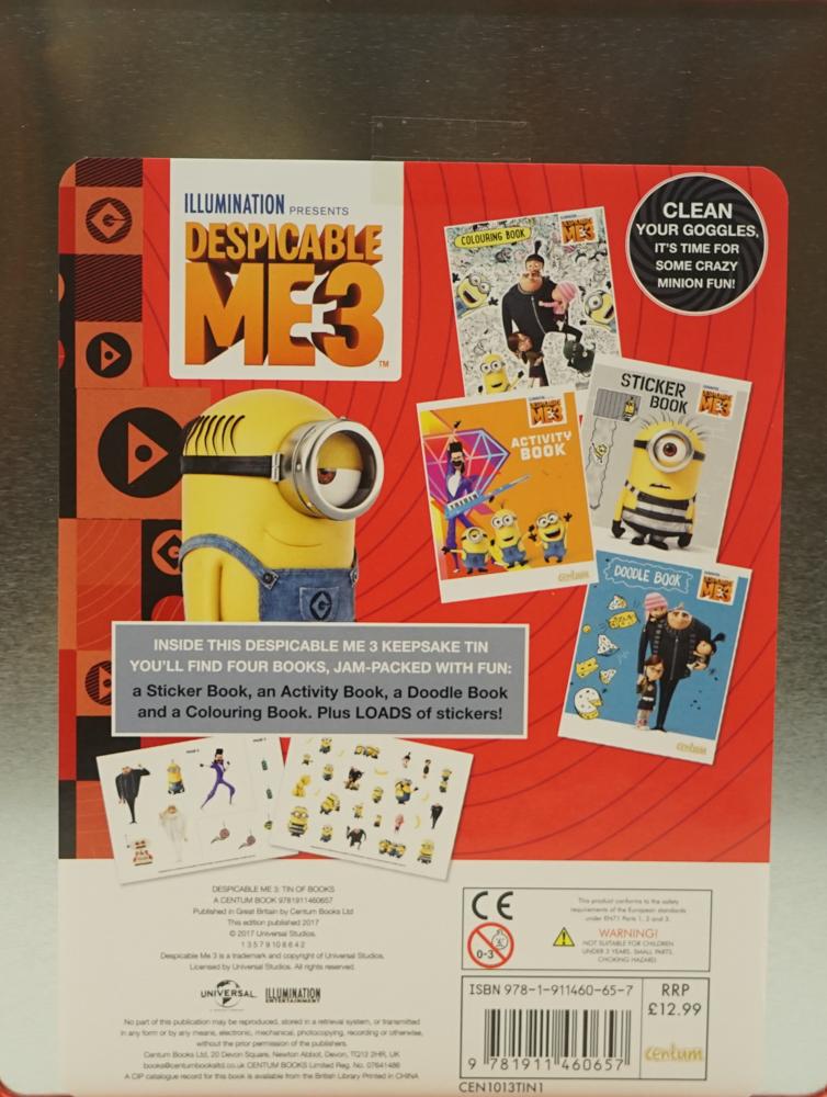 Despicable me tin box â