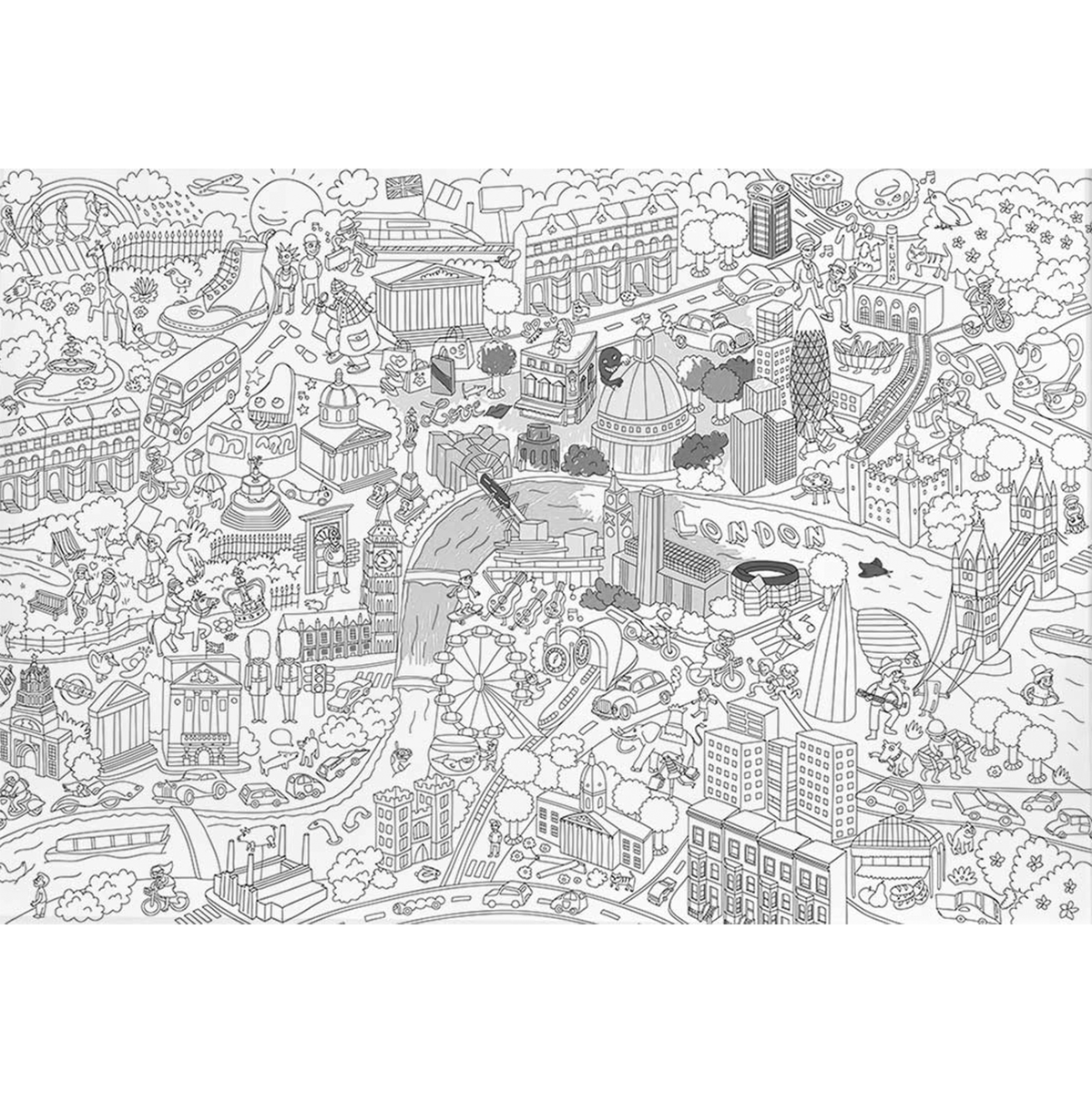 Omy france giant louring poster london â boni beck