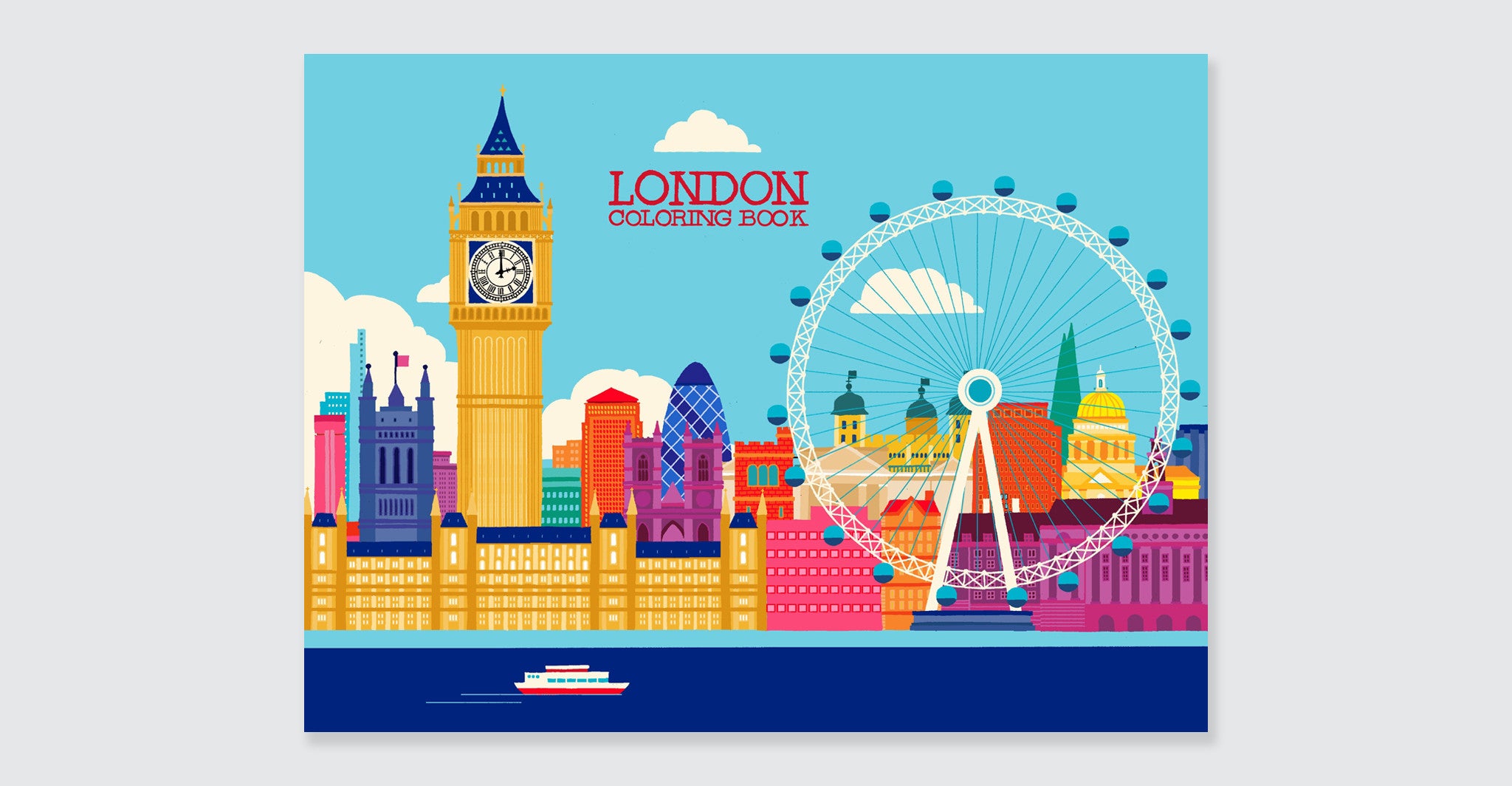 London colouring book