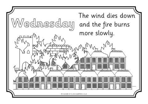 Great fire of london louring sheets sb