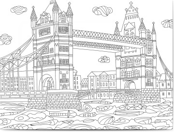 Coloring posters for adults
