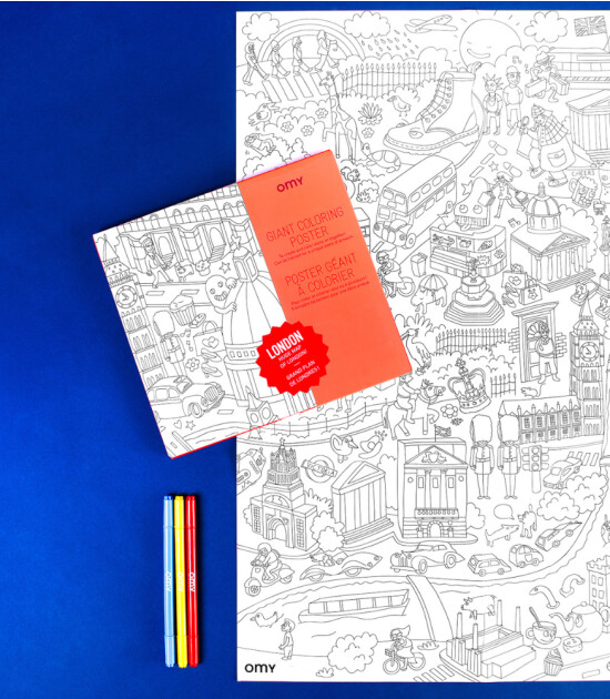 Omy coloring poster