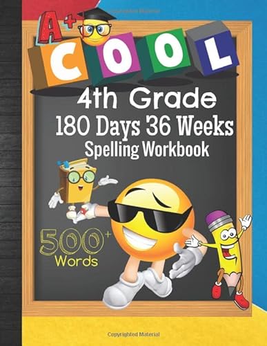 Th grade days weeks spelling workbook words cool emoji fourth grader vocab word list curriculum worksheets unscramble words sheets grades tracker bonus coloring pages