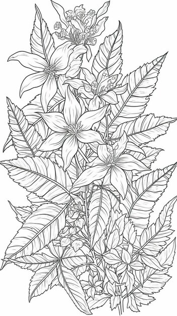 Weed coloring pictures