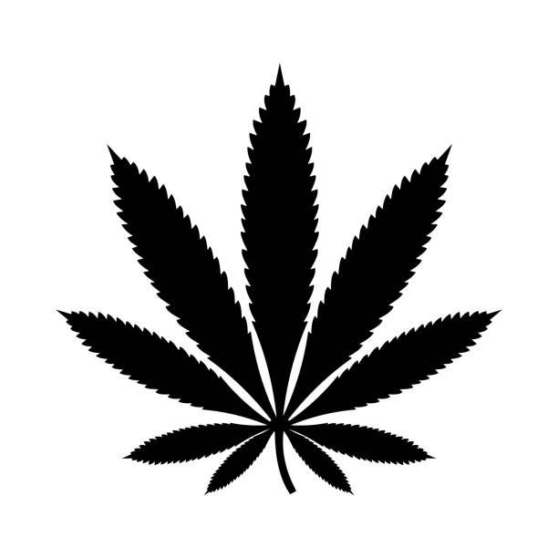 Pot leaf stock illustrations royalty
