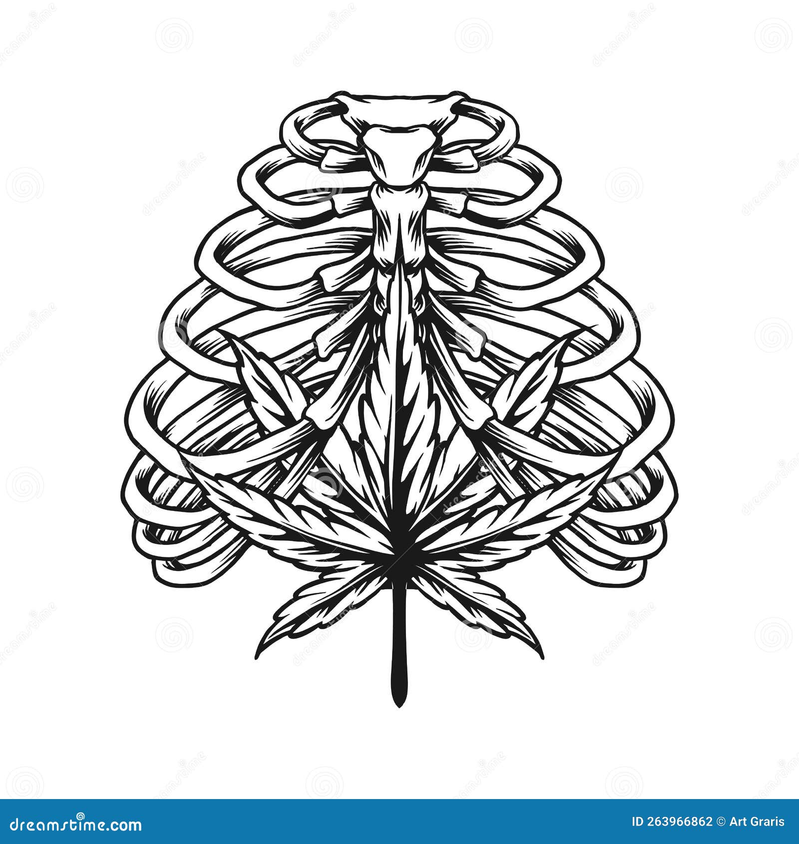 Skull weed stock illustrations â skull weed stock illustrations vectors clipart