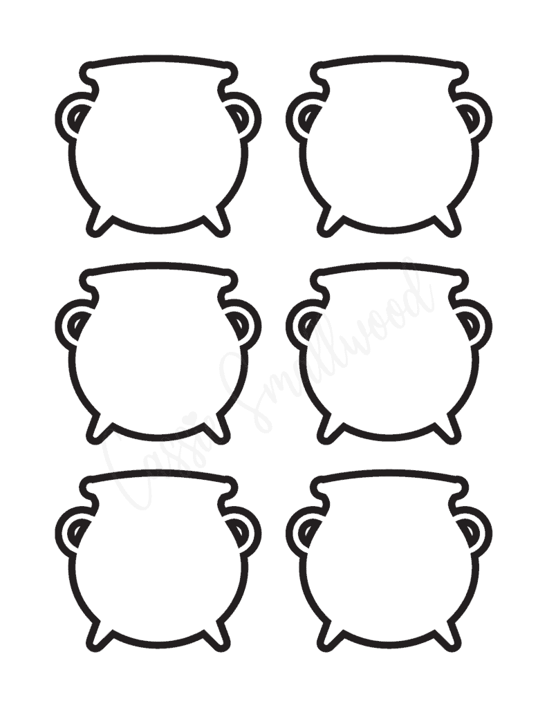 Cute pot of gold templates
