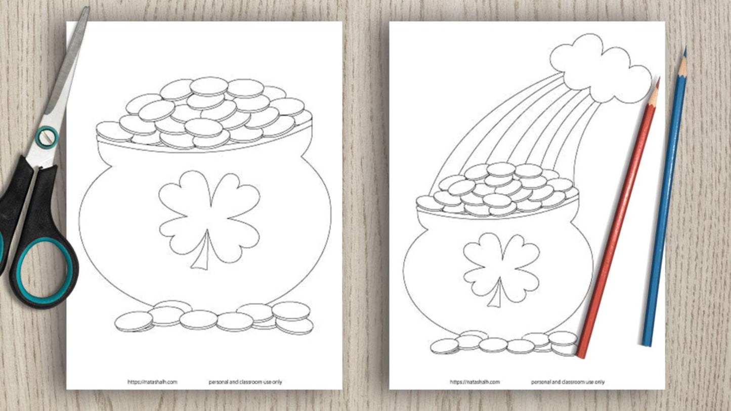 Pot of gold templates â the artisan life