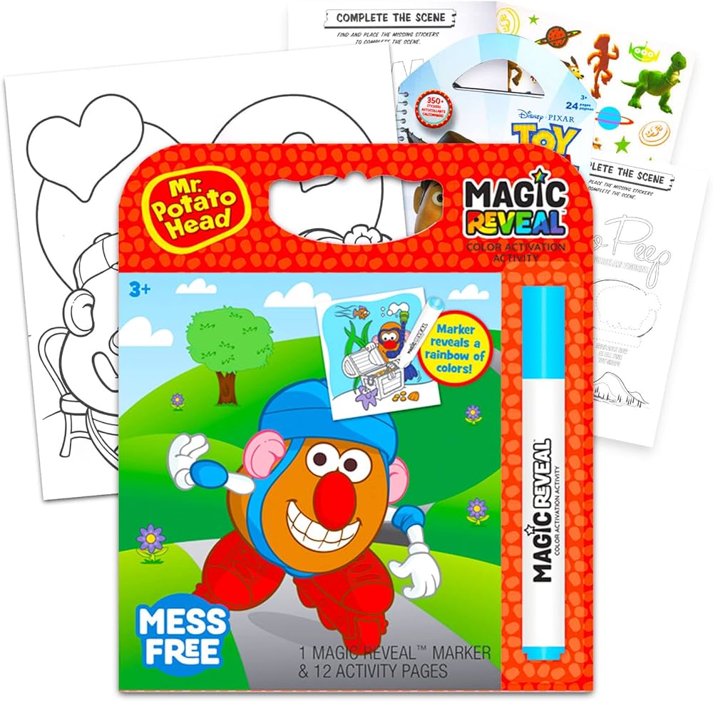 Mr potato head activity book bundle
