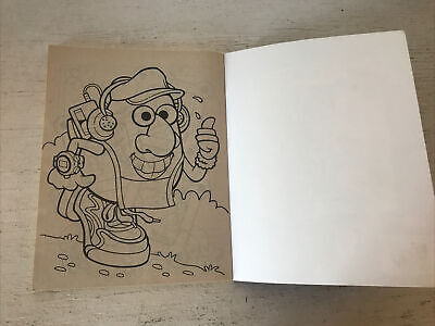 Fisher price little people lets play all day and mr potato head coloring book