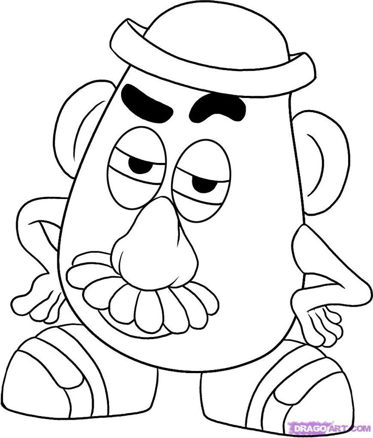Mr potato head theme coloring pages ããããããããããã ãããããããããããæã æãããã