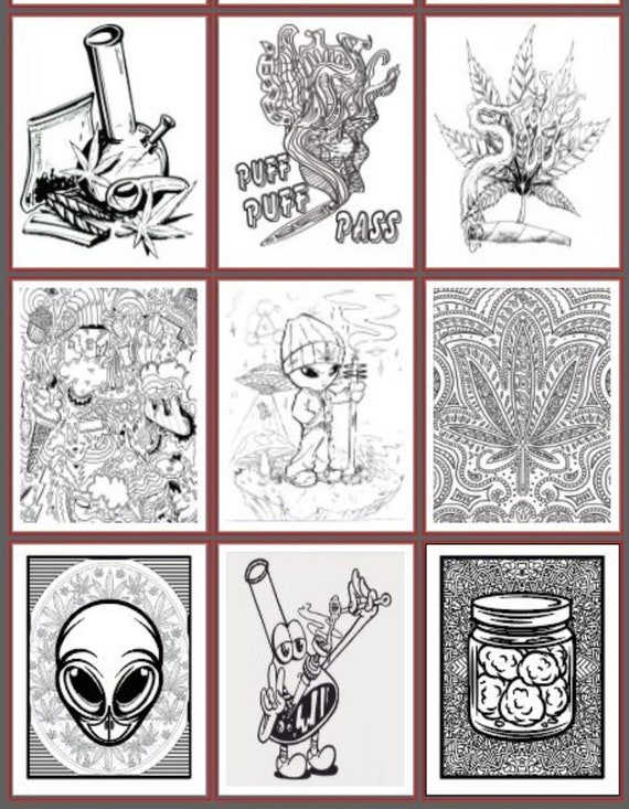 Best stoner and potheads coloring im book so fking high super stoned and pletely baked digital download instant download