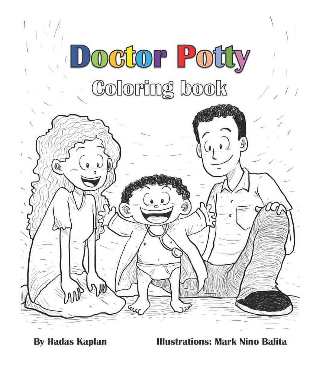 Doctor potty coloring book paperback