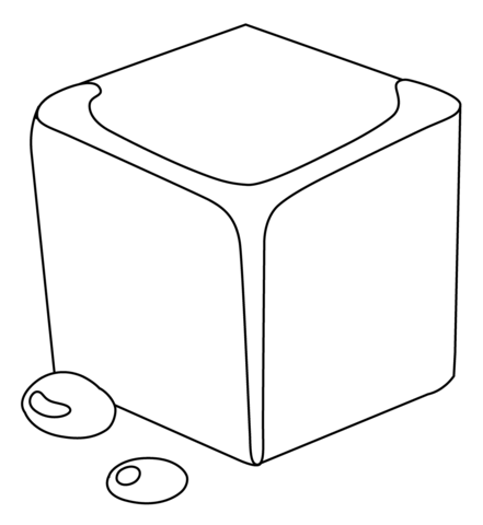 Ice emoji coloring page free printable coloring pages