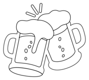 Pouring liquid emoji coloring page free printable coloring pages