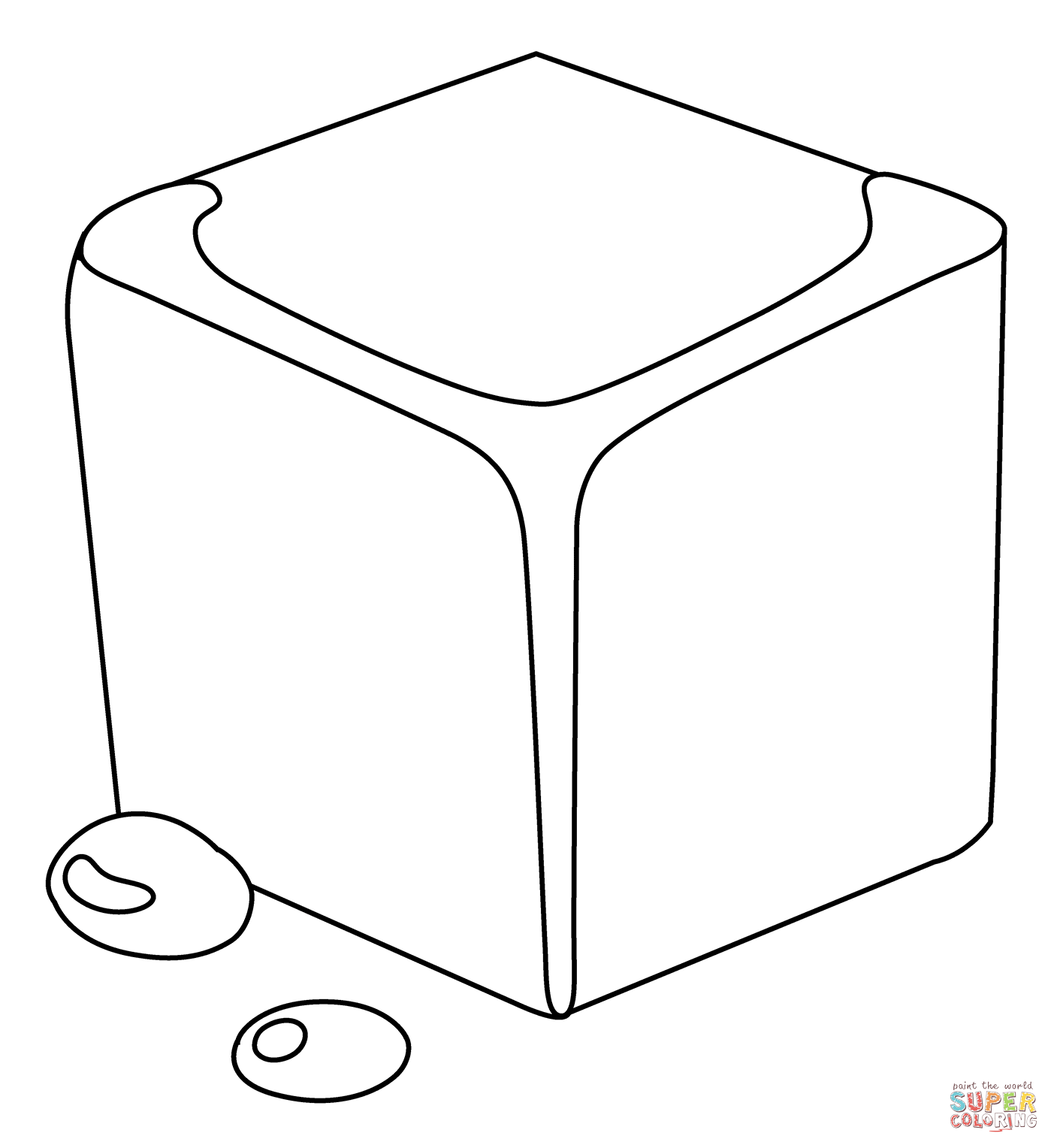 Ice emoji coloring page free printable coloring pages