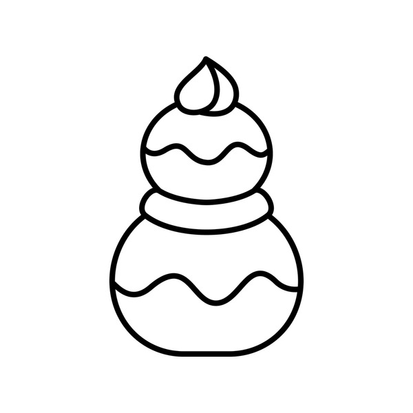 Hundred choux chocolat royalty