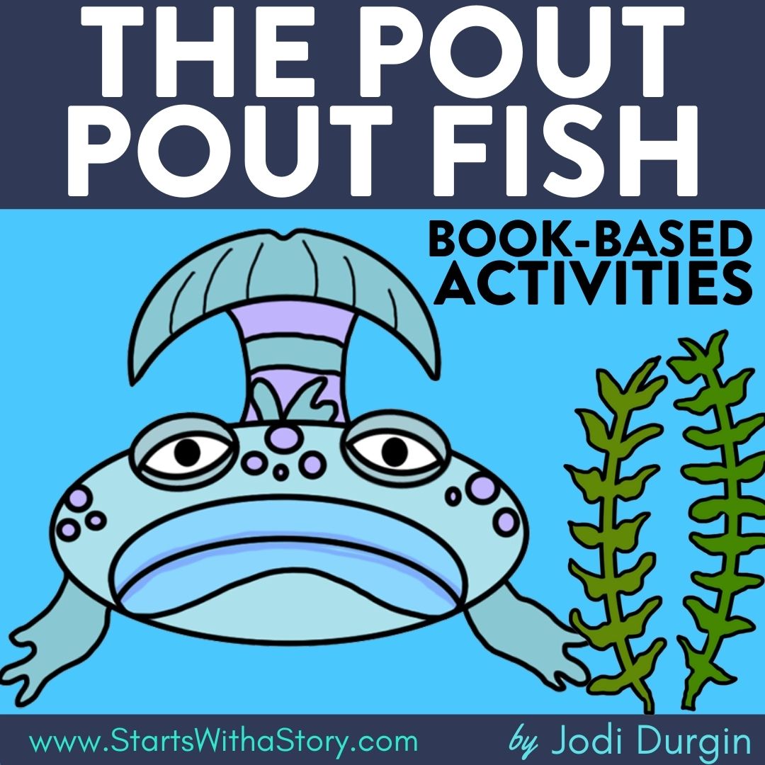 The pout pout fish activities worksheets lesson plan ideas â clutter free classroom store