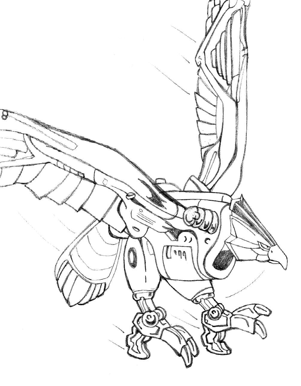 Falconzord by ave on