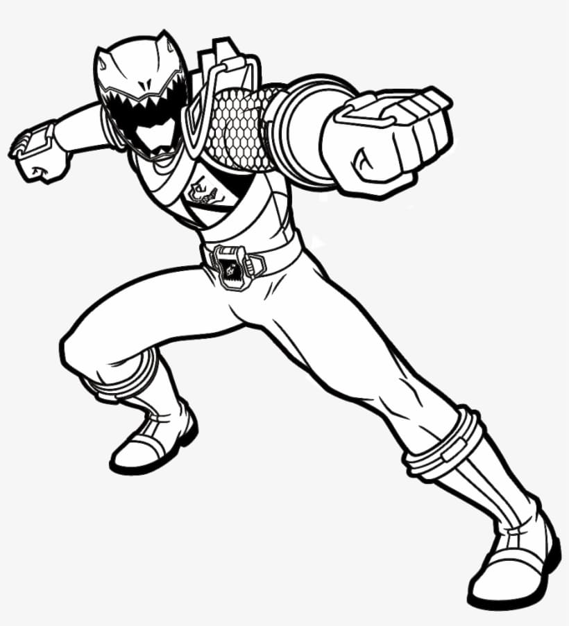 Power rangers coloring pages free printable coloring pages