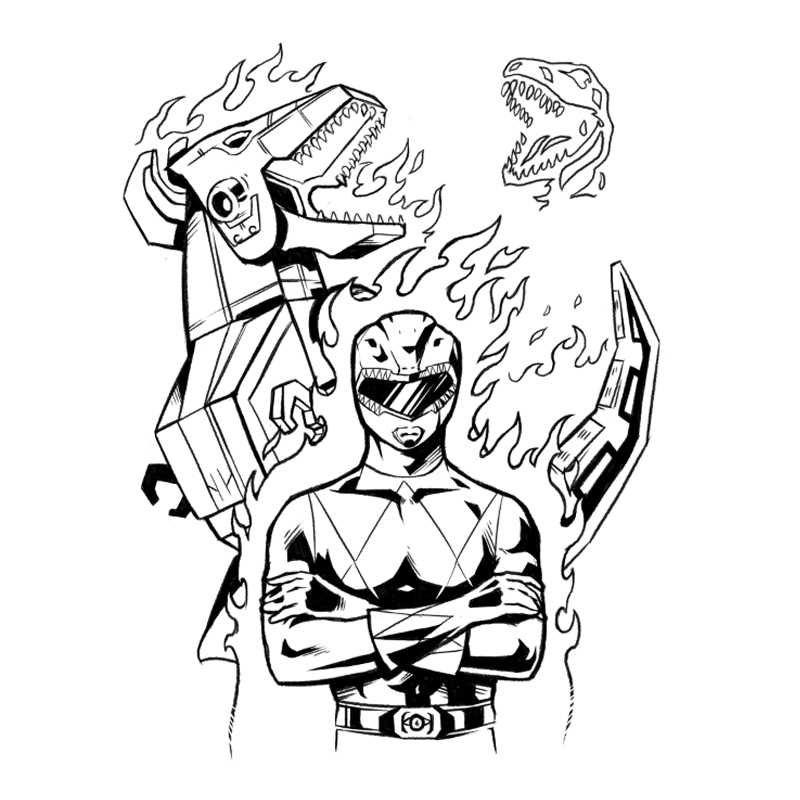 Red power ranger