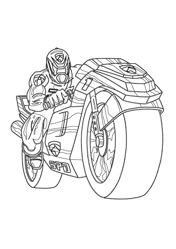 Free printable power rangers coloring pages for kids