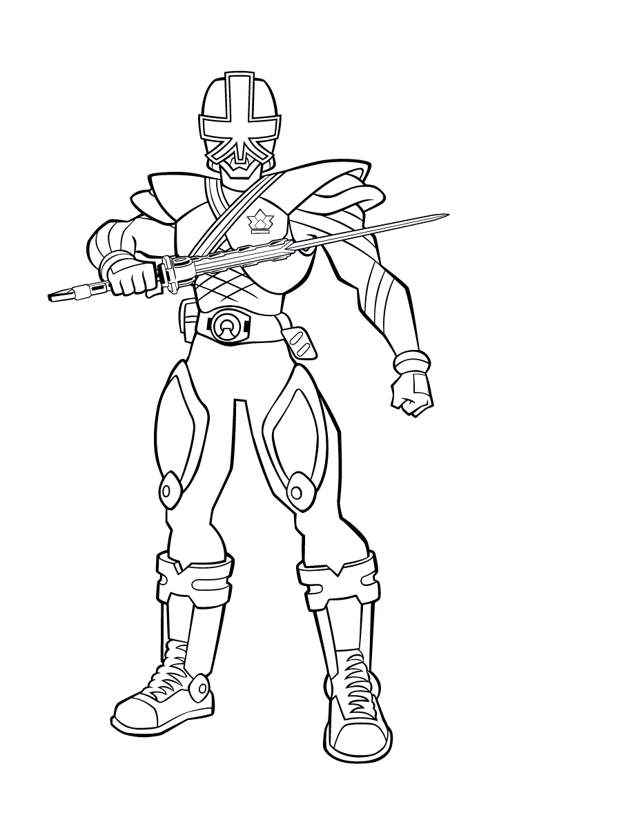 Free printable power rangers coloring pages for kids